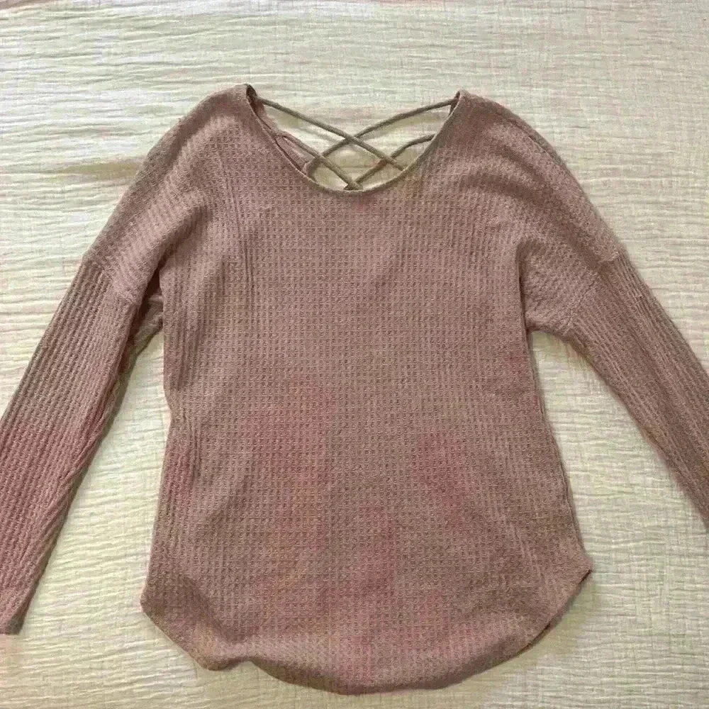 Charlotte Russe Dusty Pink Sweater